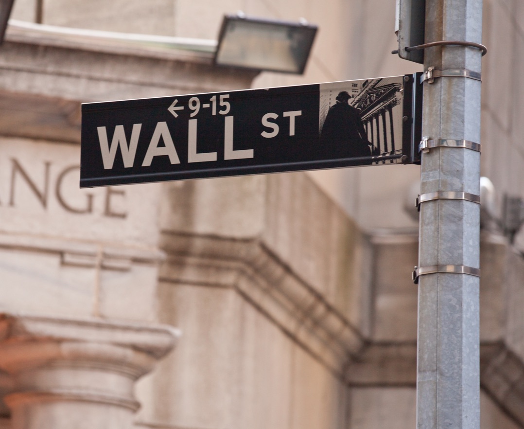 Wall St Sign